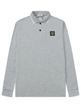 Stone Island Gray Polo Shirt